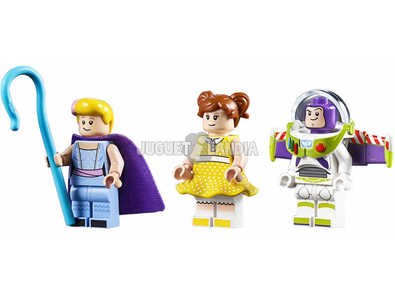 Lego Juniors Toy Story 4 Aventura no Parque dos Jogos de Buzz e Bo Peep 10768