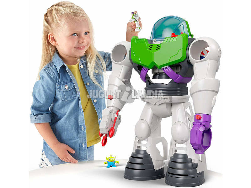Imaginext Toy Story 4 Robô Buzz Lightyear Mattel GBG65