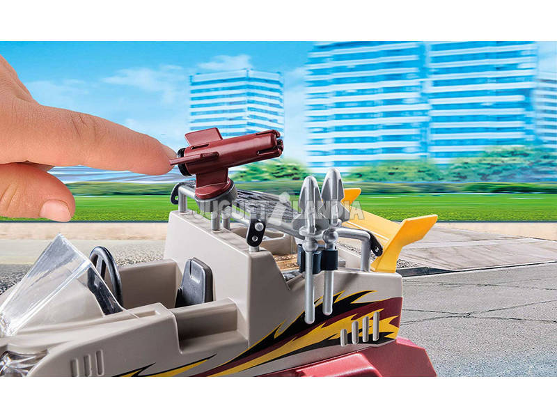 Playmobil City Action Auto anfibia dei malviventi 9364