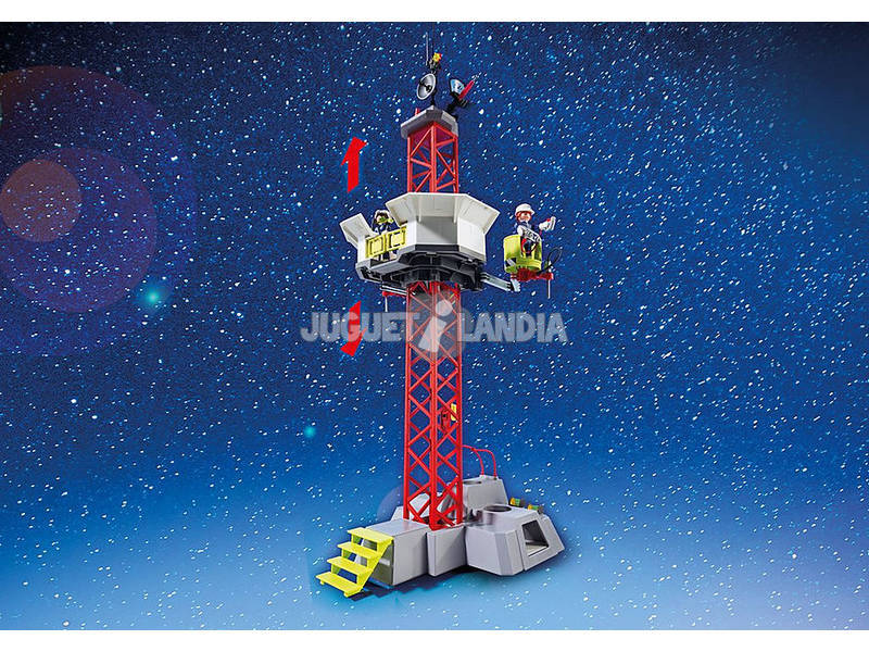 Playmobil Fusée avec Plateforme de Lancement 9488