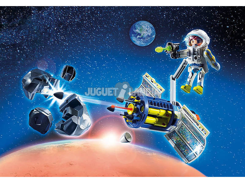 Playmobil Satelite con Laser para los Meteoritos 9490