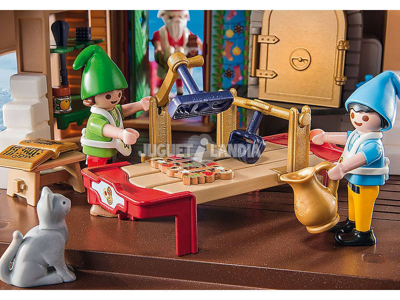 Playmobil Forno di Babbo Natale con stampi per biscotti 9493