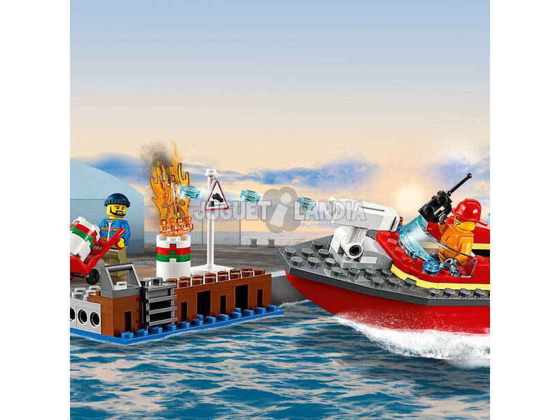 Lego City Feuer am Dock 60213