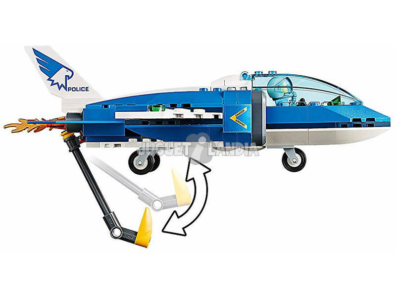 Lego City Police Aérienne Arrêté le voleur Parachutiste 60208