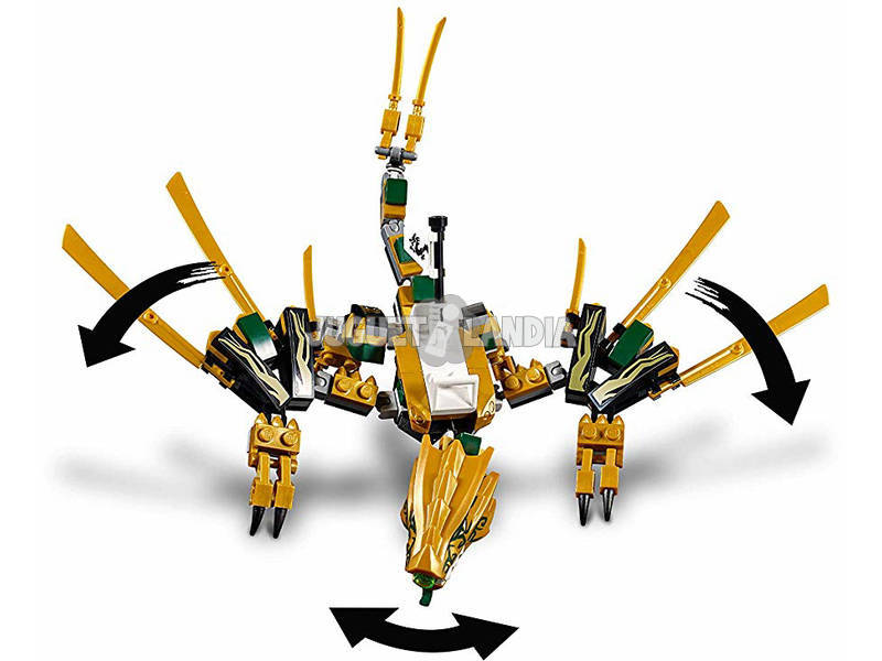 Lego Ninjago Dragão Dourado 70666