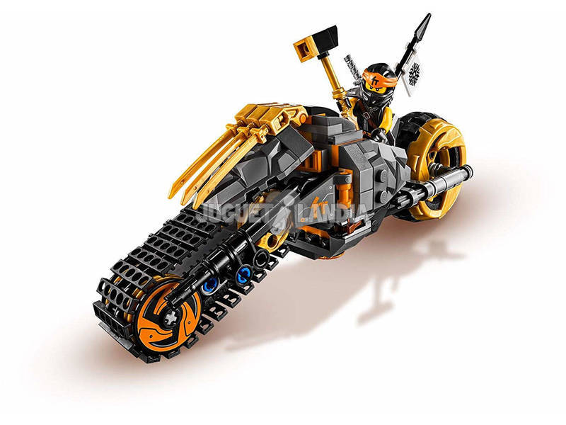 Lego Ninjago La moto da cross di Cole 70672