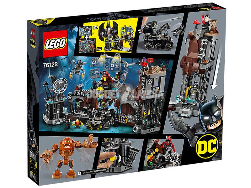Lego Super-heróis Irrupção de Clayface na Batcaverna 76122