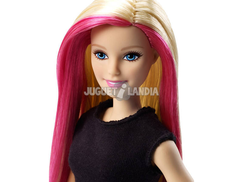 Barbie Peluquería Purpurina Mágica