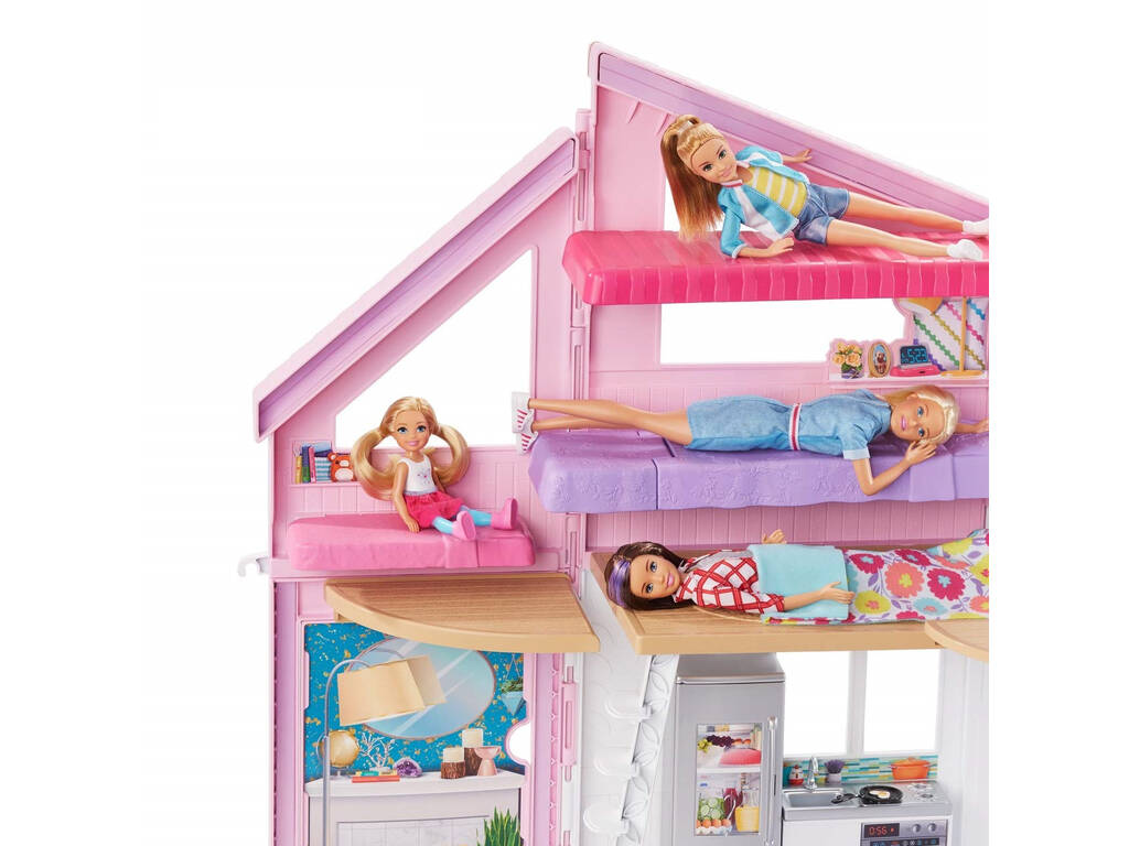 Barbie Casa Malibú con Accesorios Mattel FXG57