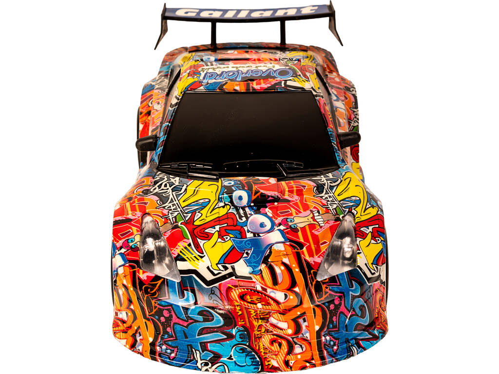 Veículo Fricção Racing Car Graffiti Tiger 48 cm.