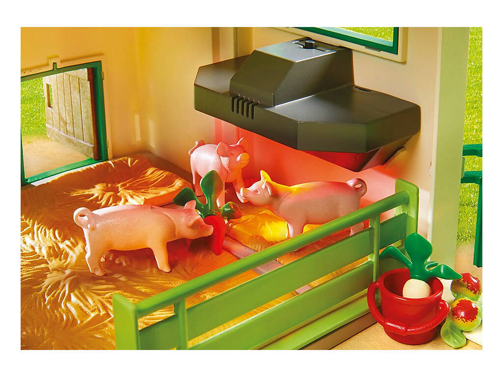 Playmobil Farm mit Silo von Playmobil 70132