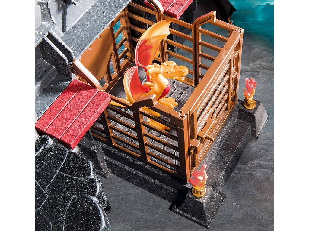 Playmobil Fortaleza de los Bandidos de Burnham Playmobil 70221