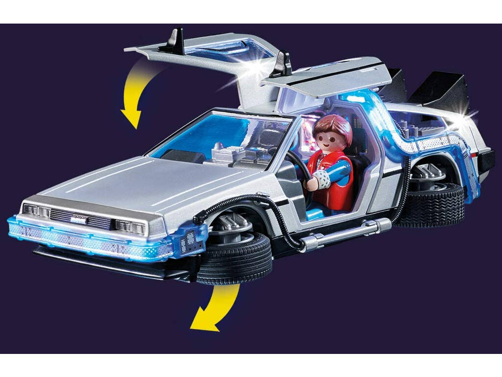 Playmobil Retour Vers Le Futur DeLorean 70317