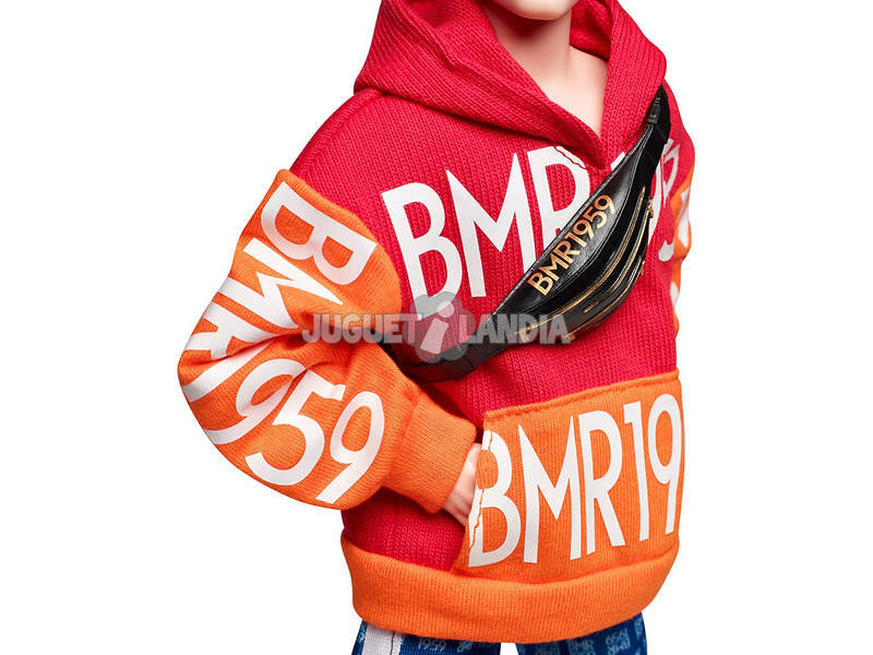 Barbie Ken BMR1959 Sweatshirt e Bolsa de cintura Mattel GHT93