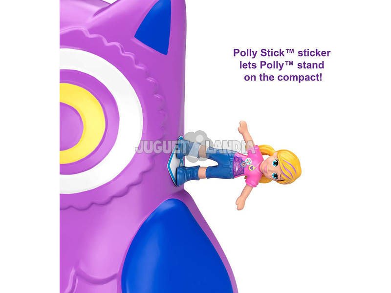 Polly Pocket Scrigno Polly & Shani Owl Camp Mattel GKJ47