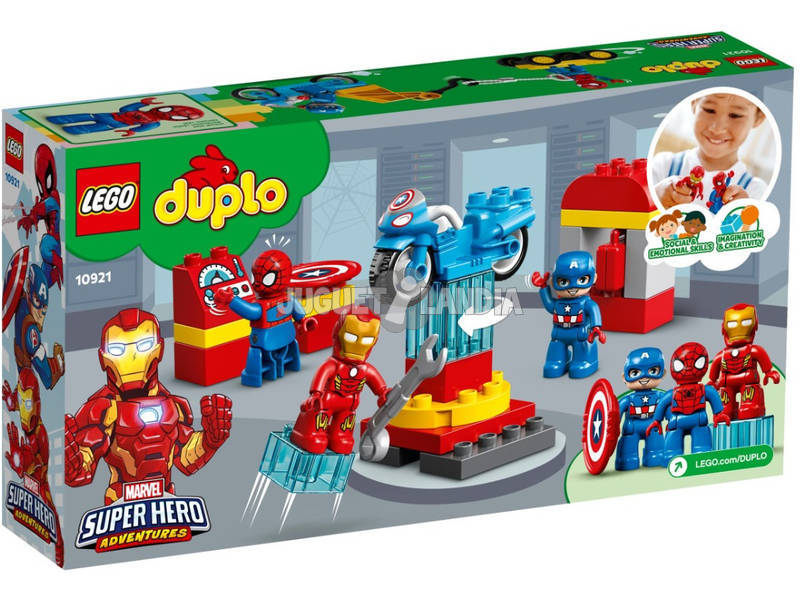 Lego Duplo Disney Super-Heróis Laboratório de Super-Heróis 10921