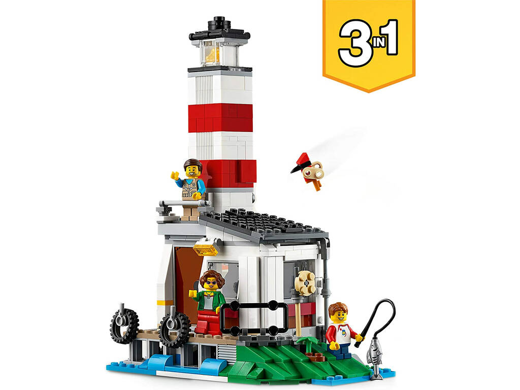 Lego Creator Vacances en Famille en Caravane 31108