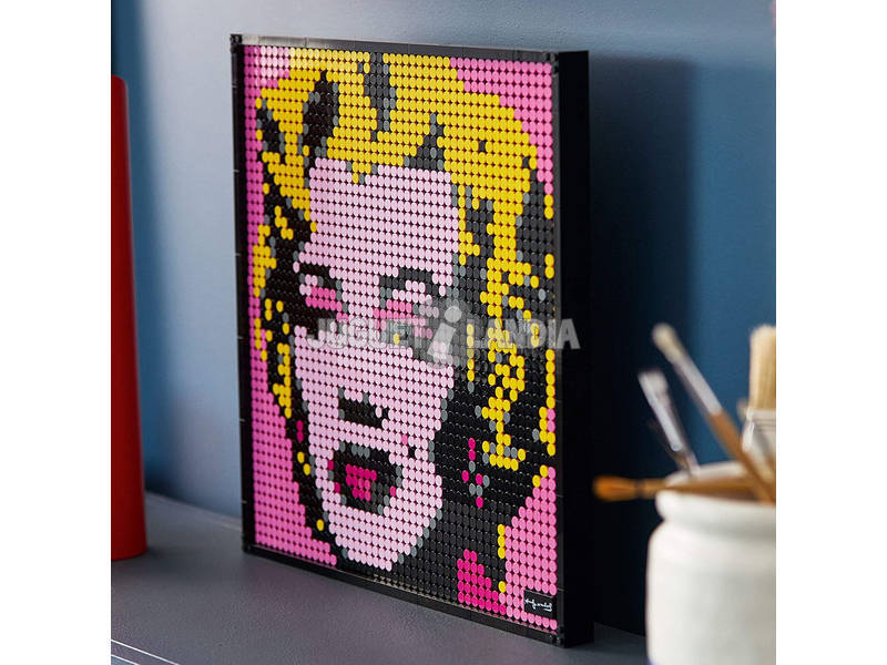 Lego Art Andy Warhol's Marilyn Monroe 31197