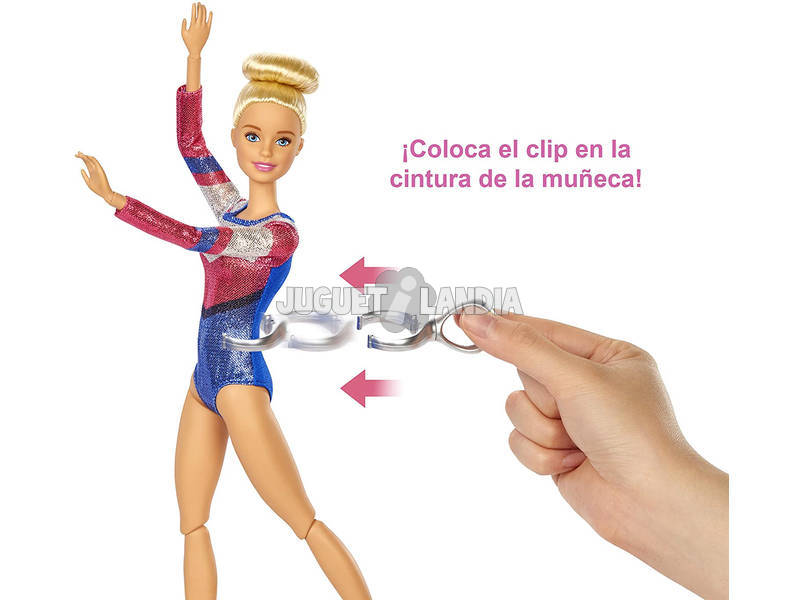 Barbie Ginasta Conjunto de Jogo Mattel GJM72