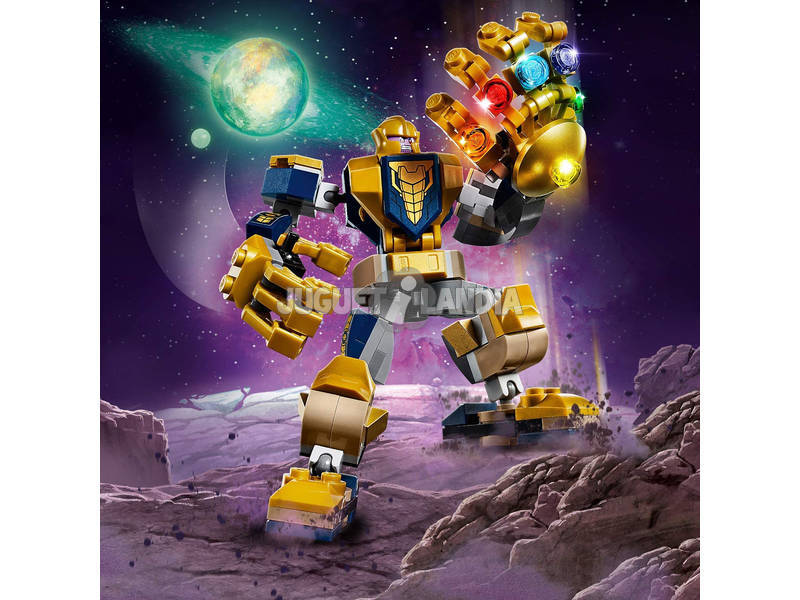 Lego Super Heroes Armatura Robotica di Thanos 76141