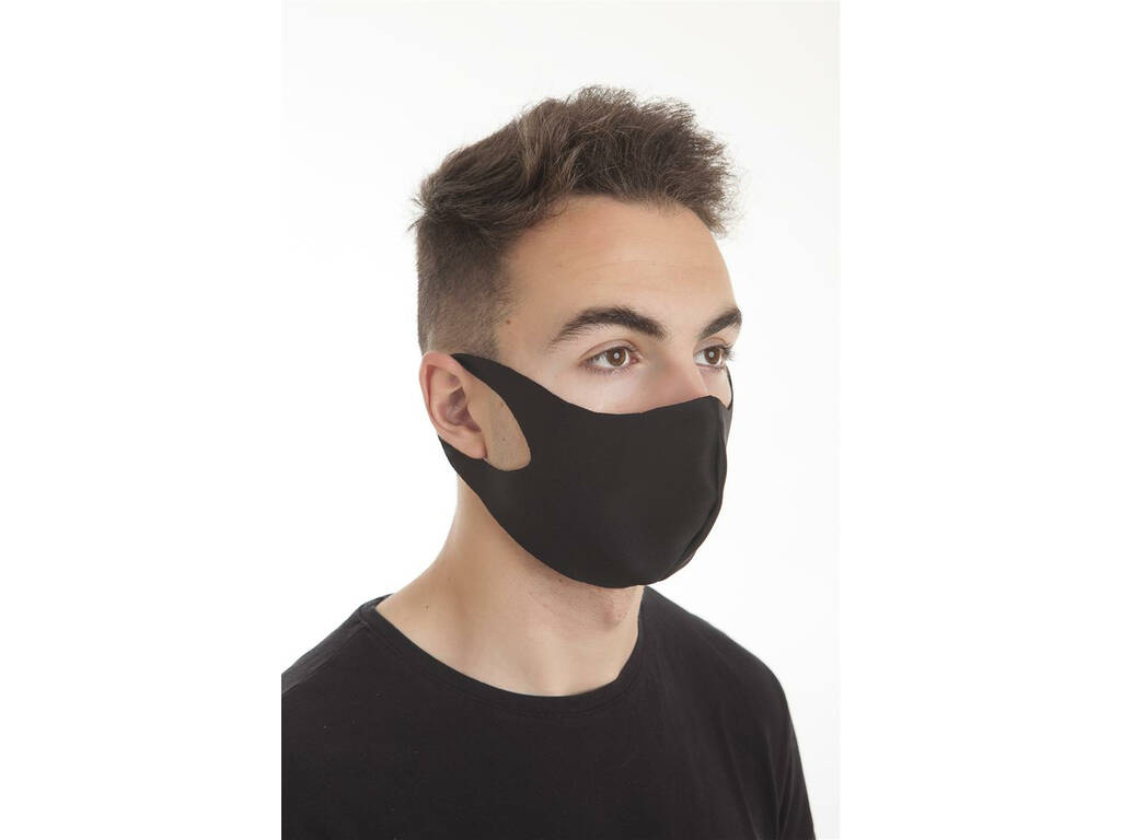 Schwarz-Neoprene Schutz-Hygienische Maske