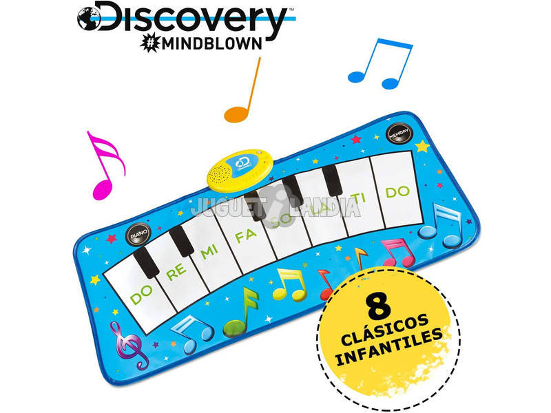 Discovery Piano au Sol avec des Chansons World Brands 6000182