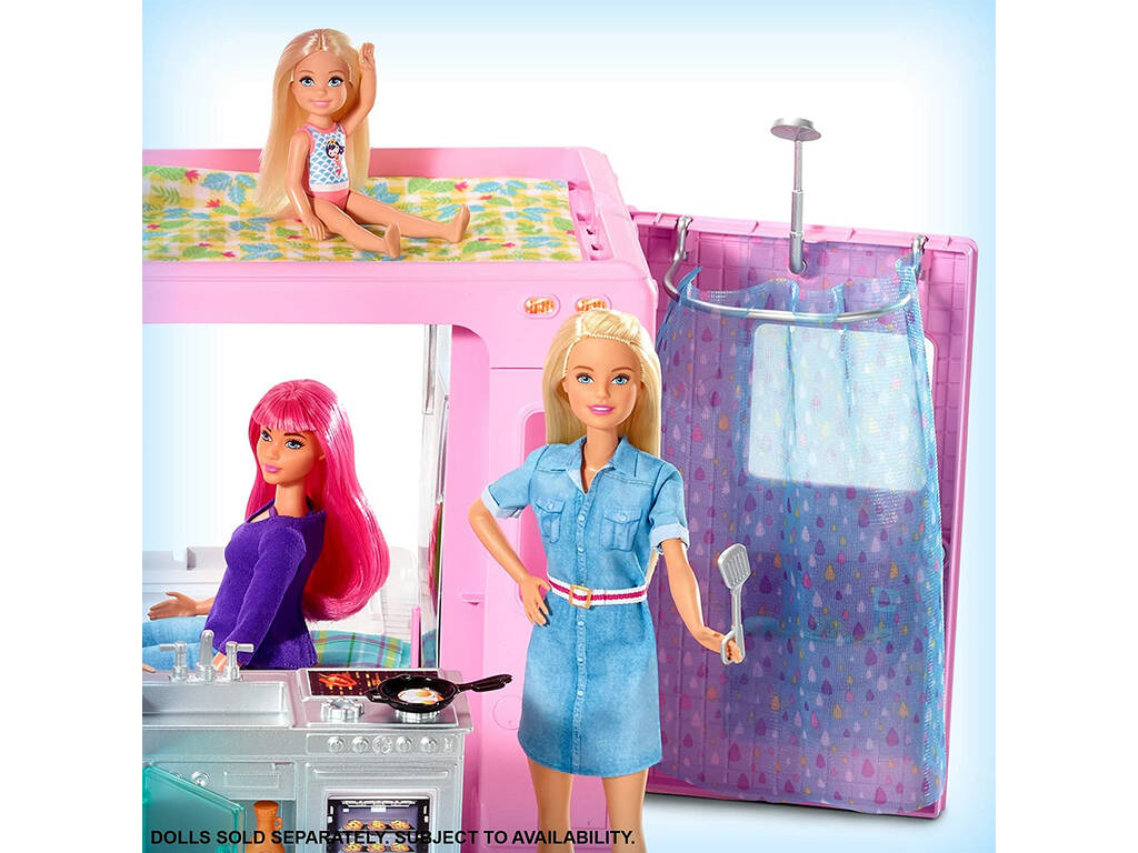 Barbie Wohnwagen mit Zubehör Mattel GHL93