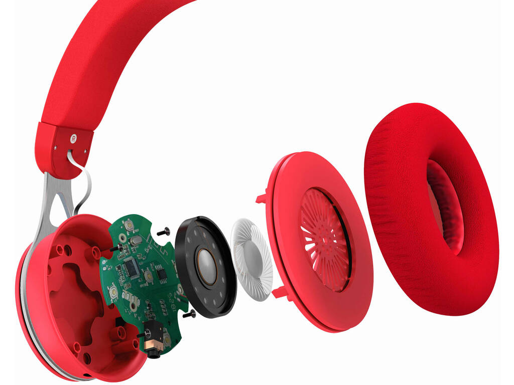 Headphones Kopfhörer Urban 3 Mic Red Energy Sistem 44690