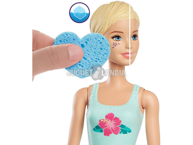 Barbie Puppe Reveal Farbe mit 7 Überraschungen Mattel GTP42