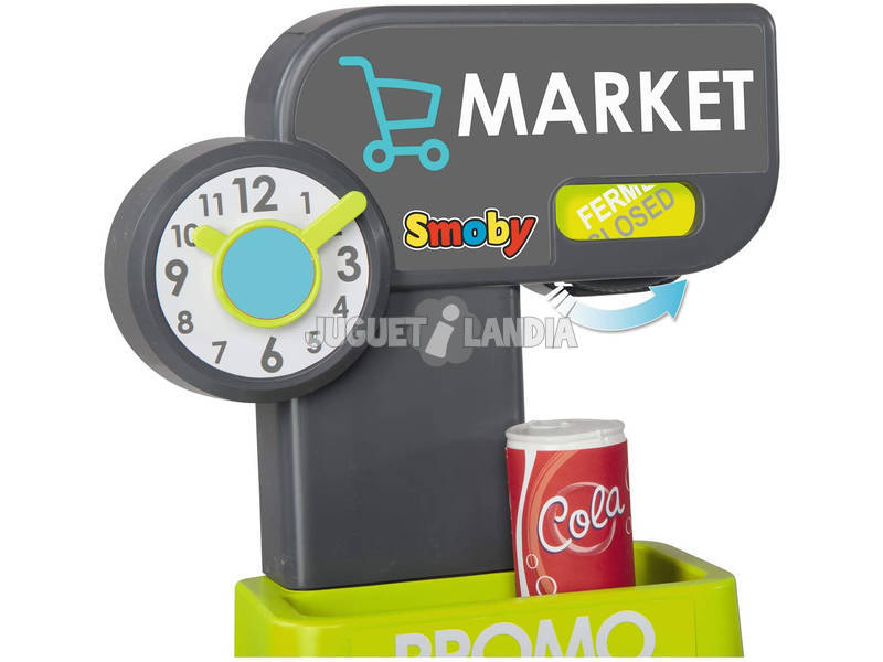 Supermercado-Market Mit Einkaufwagen Smoby 350212