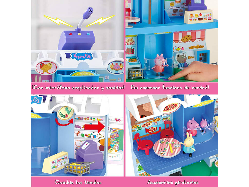 Peppa Pig Centre Commercial Bandai CO07177