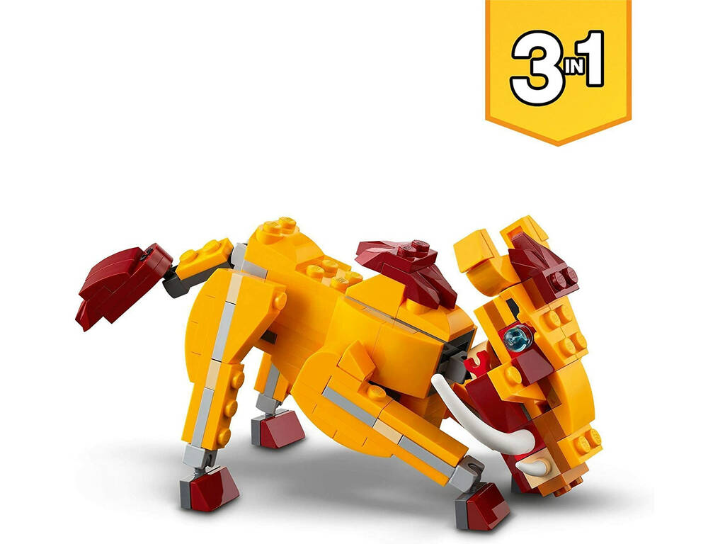 Lego Creator Le Lion Sauvage 31112