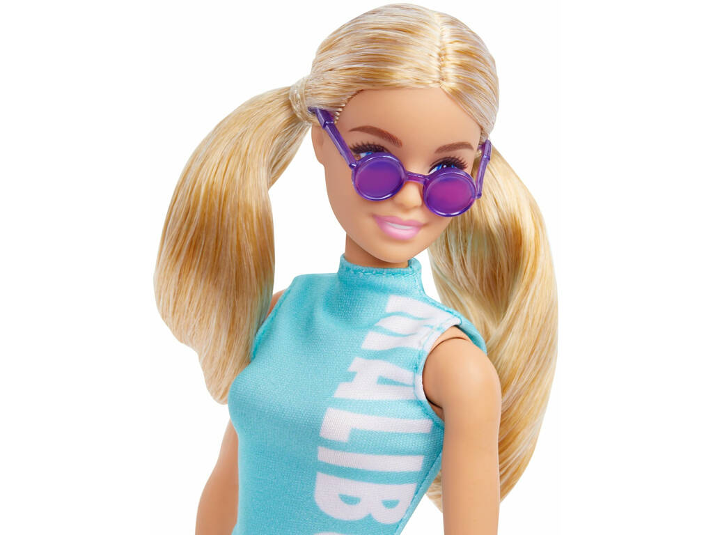 Barbie Fashionista Top y Leggins Malibú Mattel GRB50