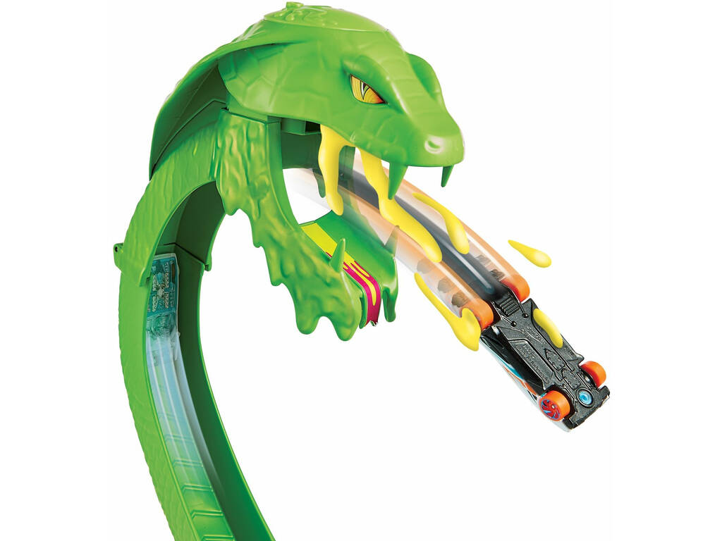 Hot Wheels City vs Toxic Creatures Cobra Ataque Tóxico Mattel GTT93