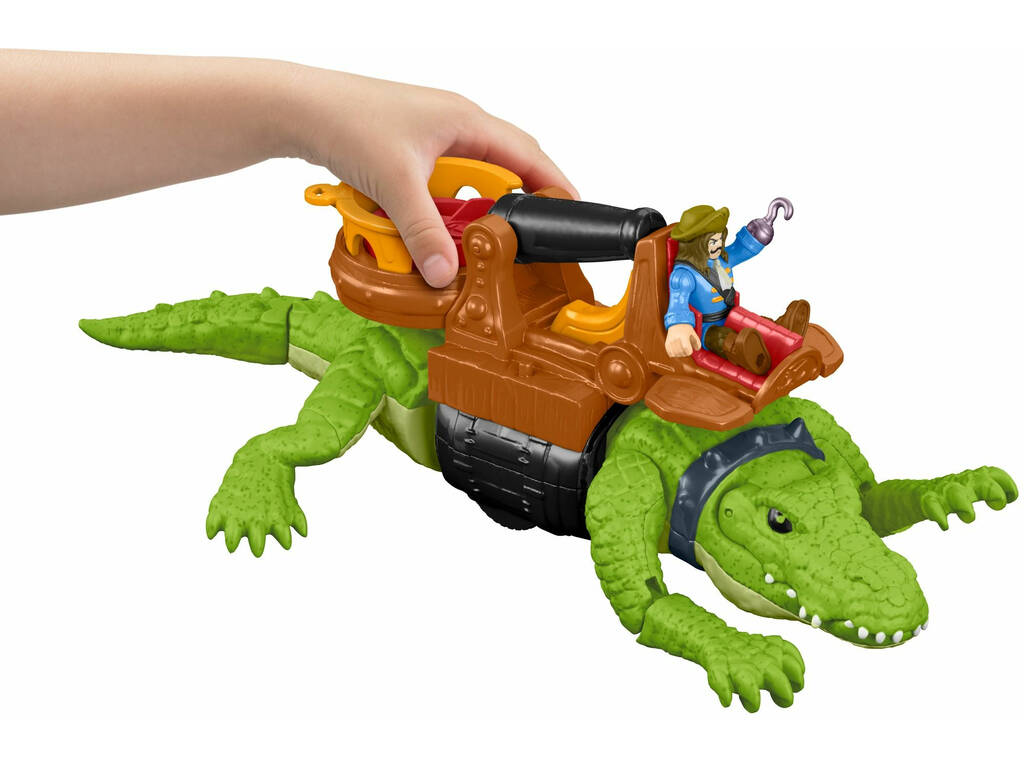 Imaginext Crocodilo Pirata Mattel DHH63