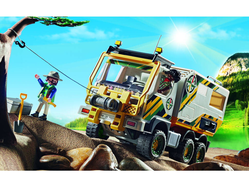 Playmobil camion avventura vita selvaggia 70278