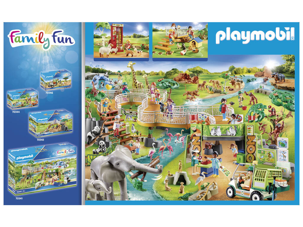Playmobil Cuccioli dello Zoo 70342