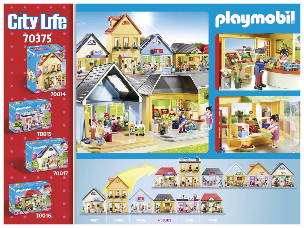 Playmobil City Life Meu Supermercado 70375