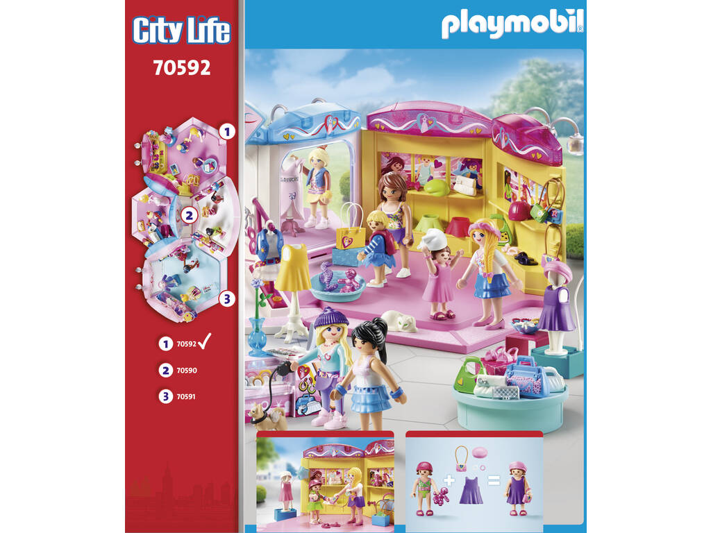 Playmobil Boutique de Mode Pour Enfants 70592