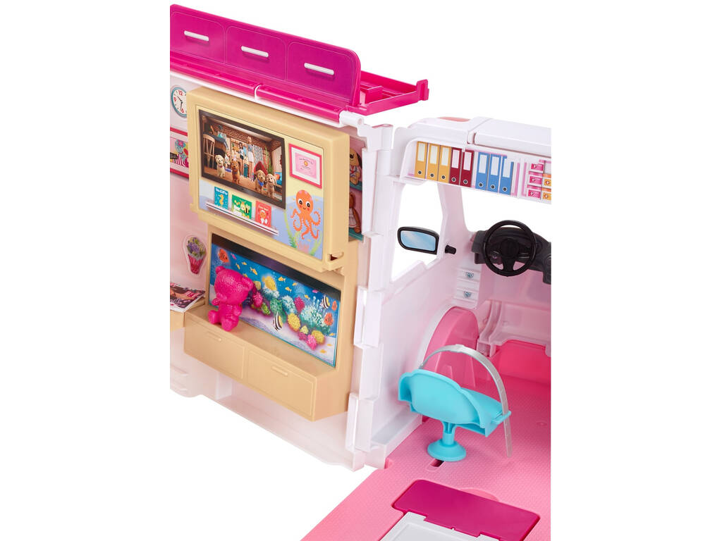 Barbie Véhicule Clinique pour Soins Mattel GMG35
