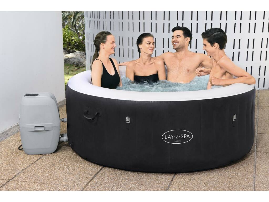 Spa Gonflable Miami Air Jet Lay-Z-Spa 180X66 cm. Bestway 60001