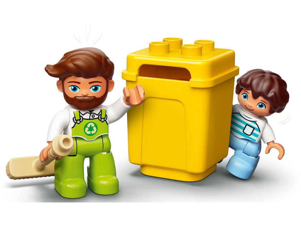 Lego Duplo camion dei rifiuti e del riciclaggio 10945