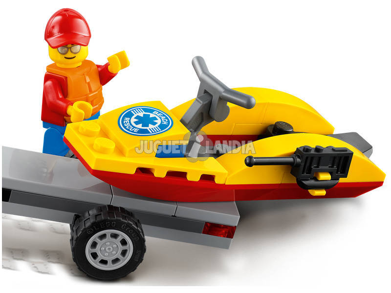 Lego City Quad di salvataggio costiero 60286