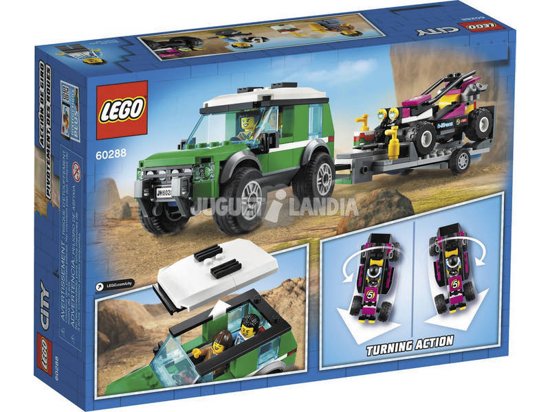 Lego City Le Transport du Buggy de Course 60288