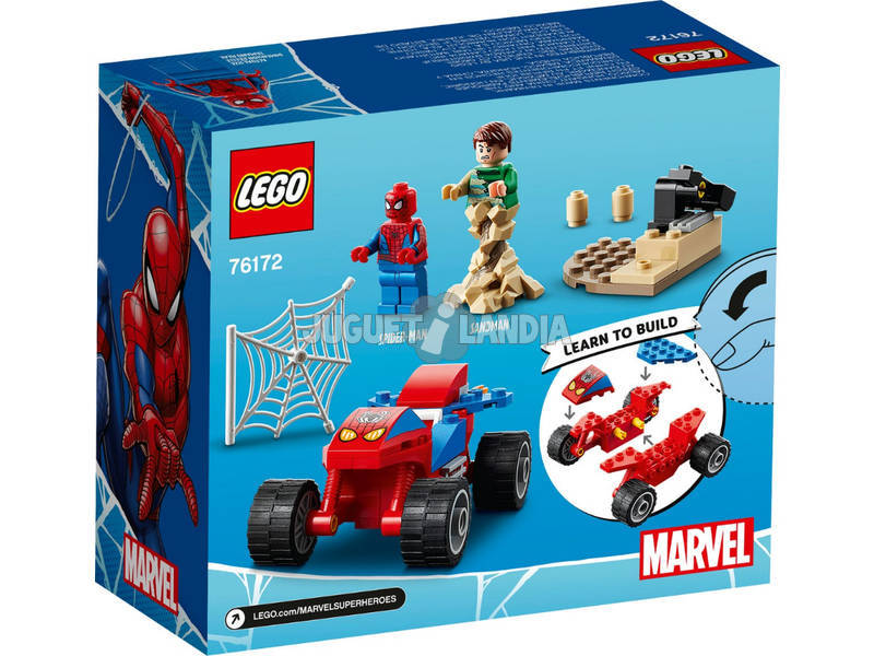 Lego Súper Héroes Marvel Final Schlacht zwischen Spiderman und Sandman 76172
