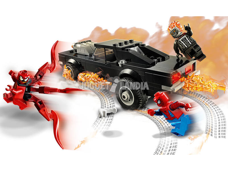 Lego Marvel Super Heroes Spider-Man e il motociclista fantasma contro Carnage 76173