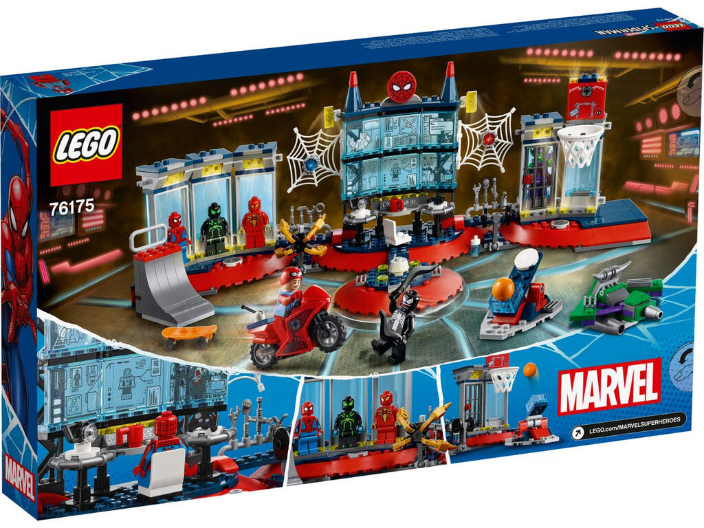 Lego Súper Héroes Marvel Ataque a la Guarida Arácnida 76175