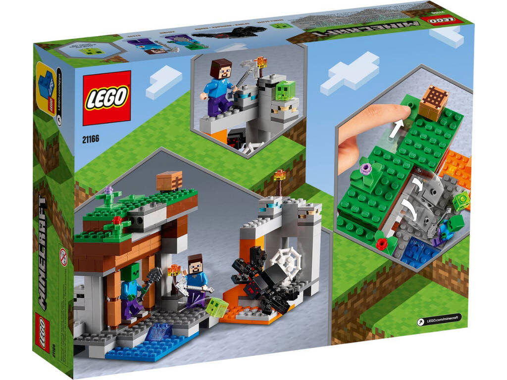 Lego Minecraft La Mine Abandonnée 21166