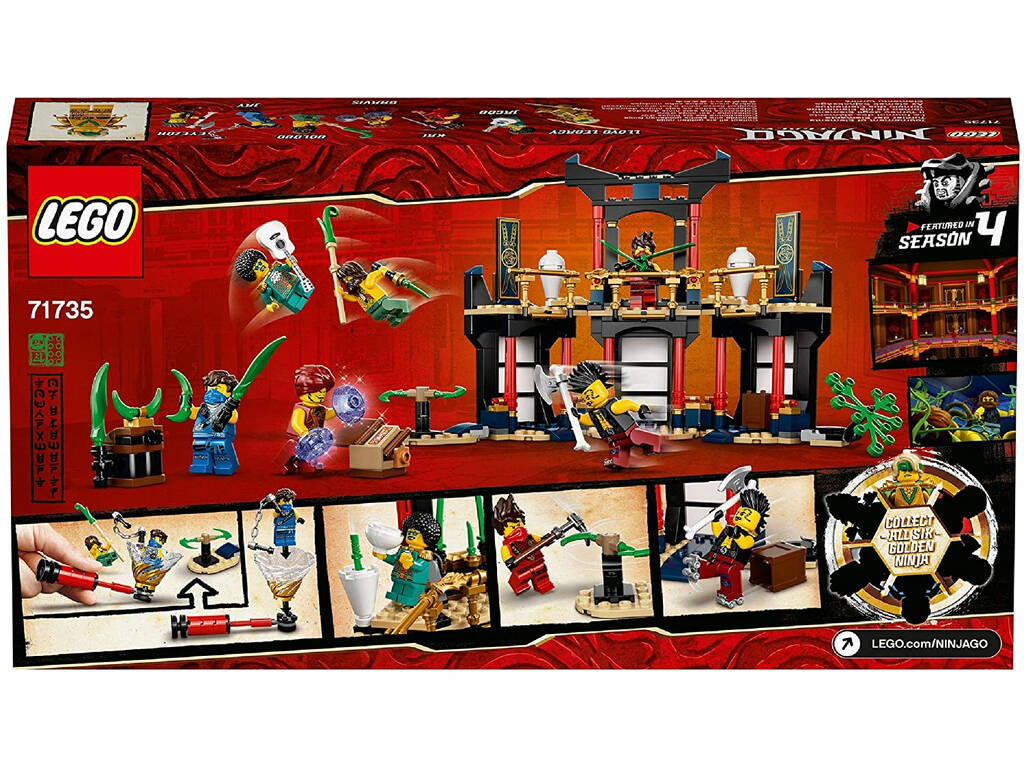 Lego Ninjago Torneo de los Elementos 71735