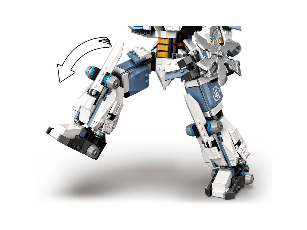 Lego Ninjago Le robot de combat Titan de Zane 71738